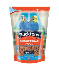 Bucktons Budgie Food with Spiralife - 500g